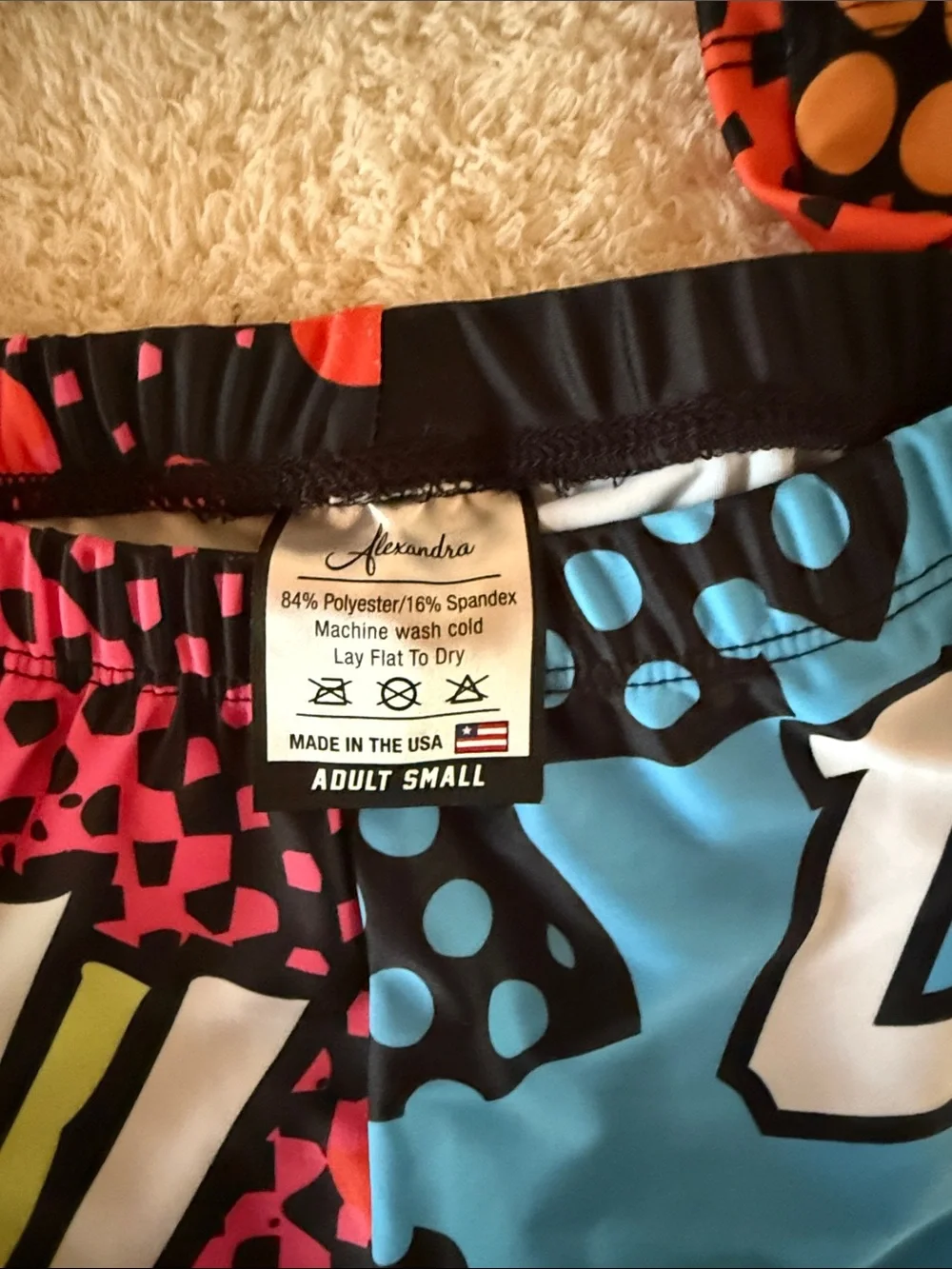 Bright Cartoon Art Leggings - Multicolor